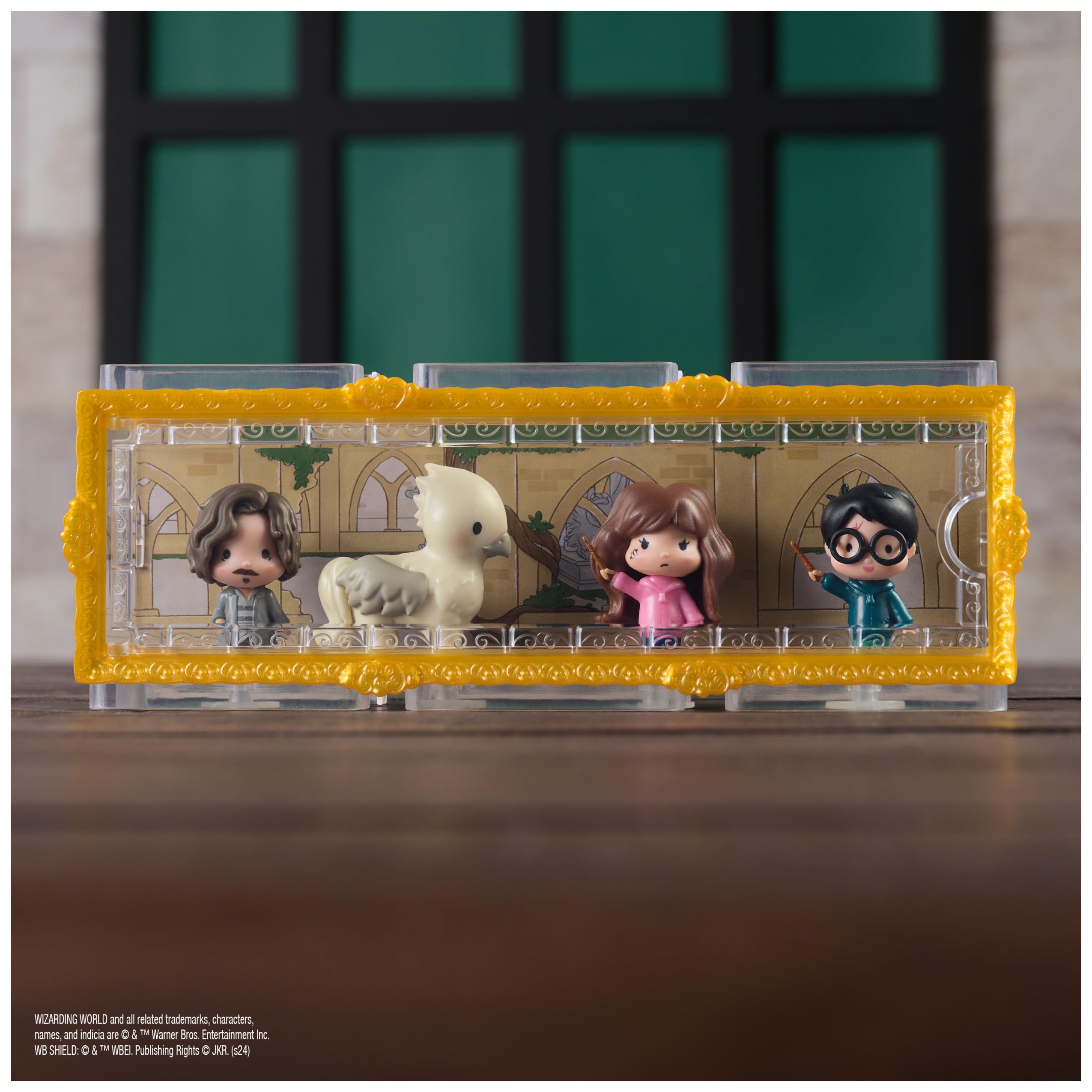 Wizarding World Harry Potter Micro Magical Moments Prisoner of Azkaban Rescue Set – 4 Mini Figures and Stackable Display Case