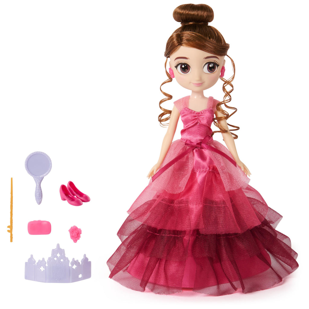 Wizarding World Hermione Granger Yule Ball Doll Set – 8-Inch, 9 Pieces with Accessories