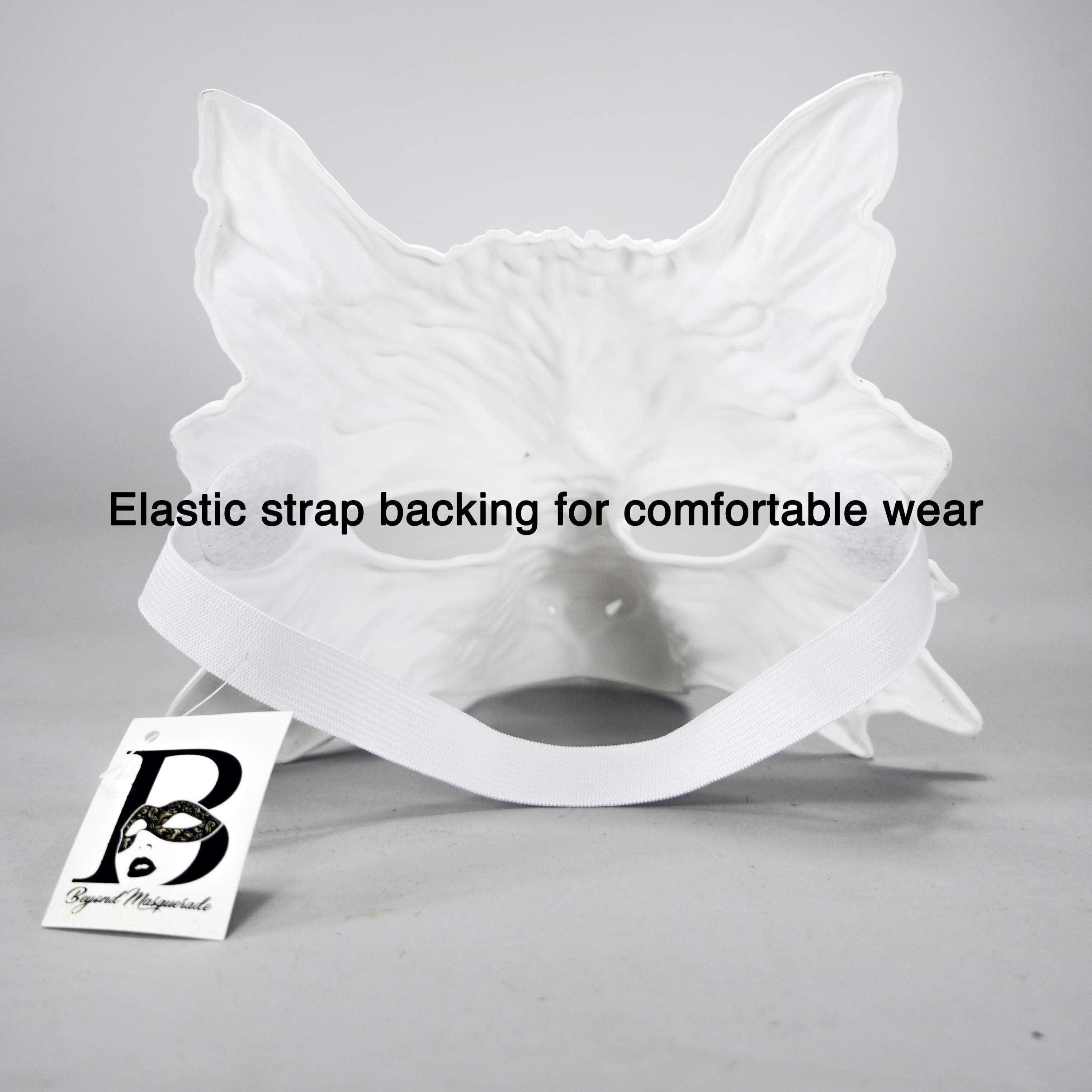 Wolf Mask for Masquerade and Cosplay – Eco-Friendly Hand Washable Adult Mask by Beyond Masquerade