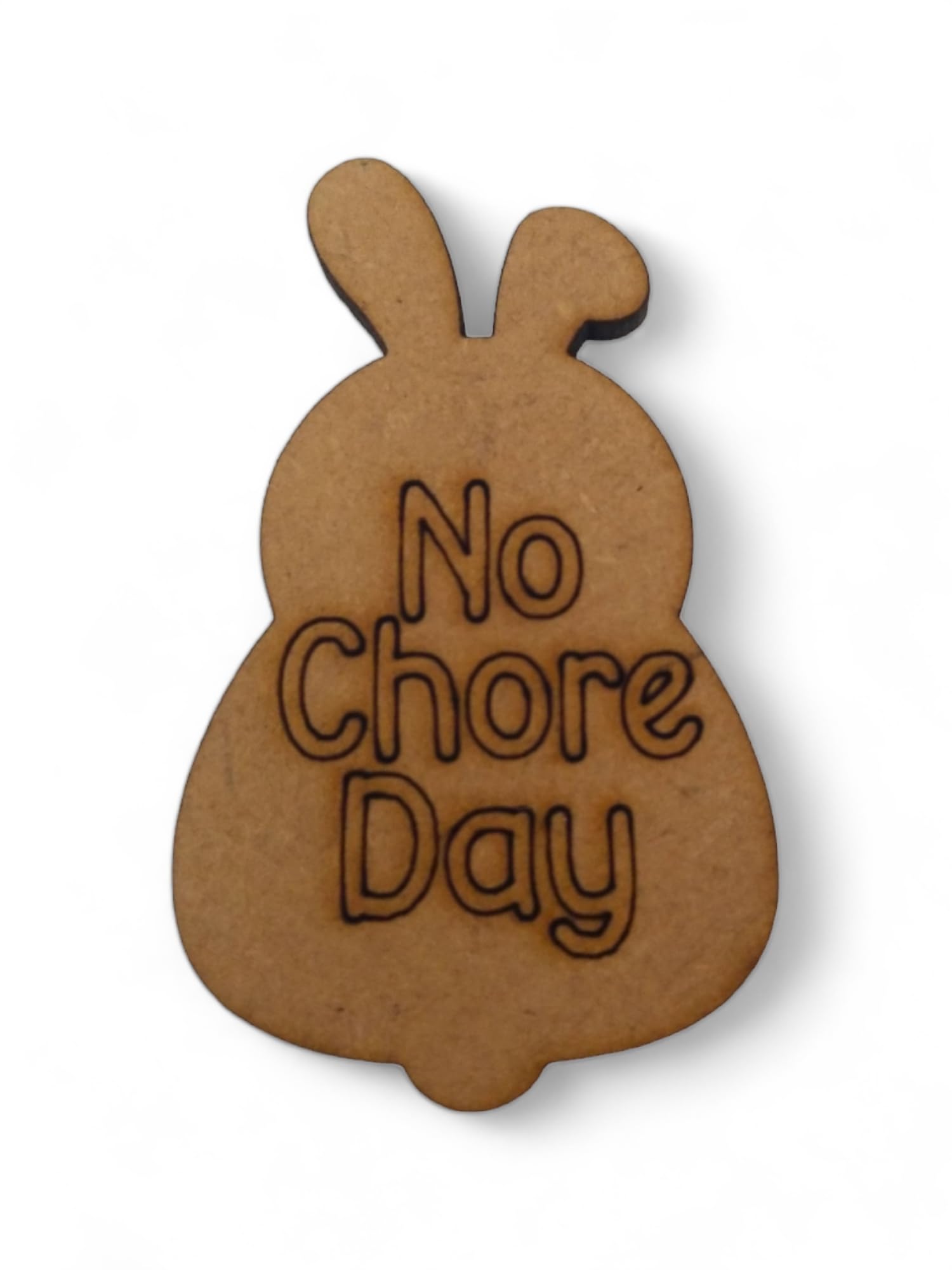 Wooden Easter Egg Tokens 30ct with Gift Bag – 6 Shapes, 30 Engraved Sayings, Custom Personalization Available