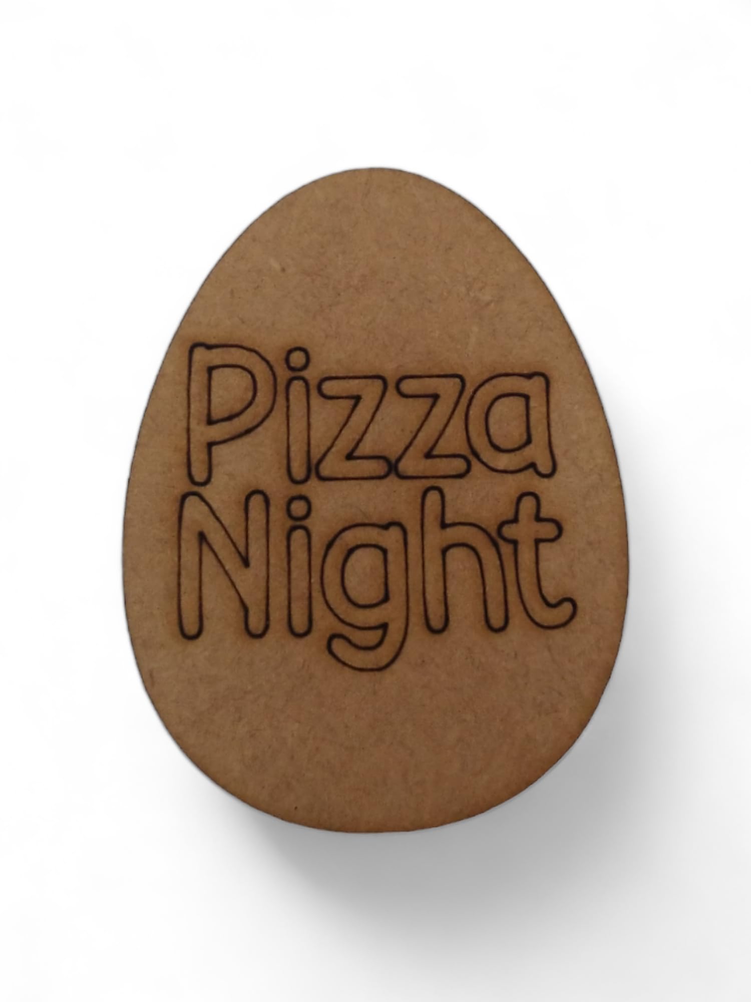 Wooden Easter Egg Tokens 30ct with Gift Bag – 6 Shapes, 30 Engraved Sayings, Custom Personalization Available