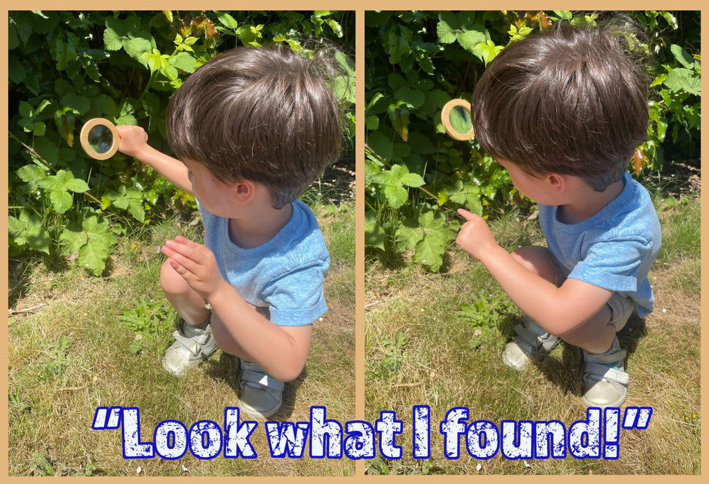 Wooden Magnifying Glass for Kids – Hero Brands, Lightweight & Safe Glass Lens