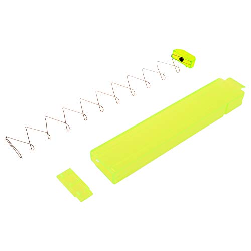 WORKER 15-Darts Talon Stefan Magazine Short Darts Clip (Fluorescent Green) for Nerf Modify Blasters