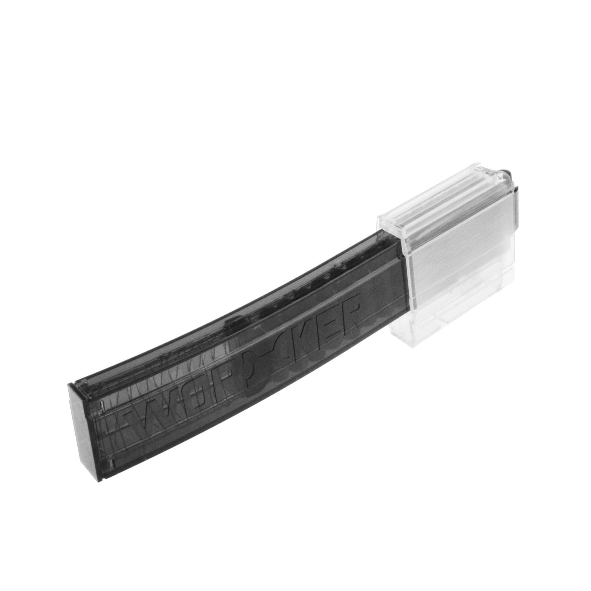 WORKER 18-Darts Curved Talon Magazine Short Darts Clip Black Transparent