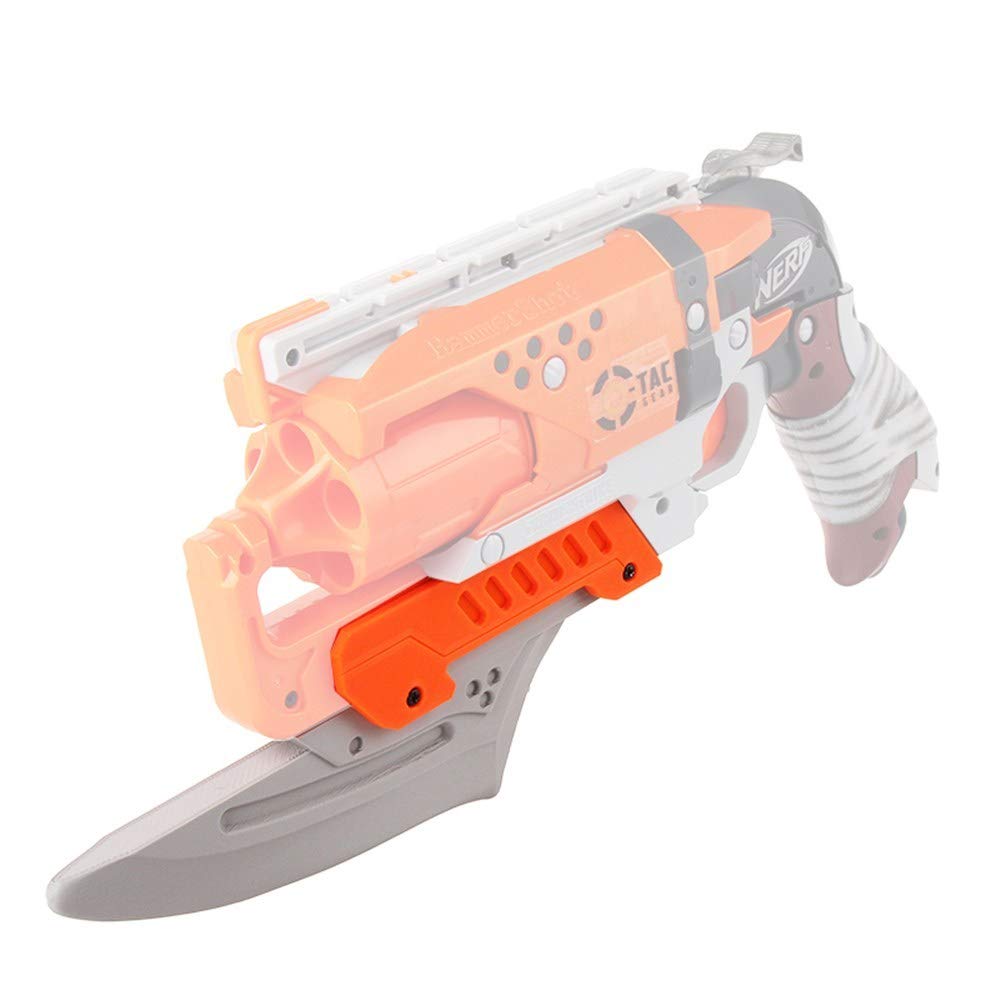 WORKER No.217 Mod Kit for Nerf HammerShot – Gary Color, 3D Printed PLA Decoration