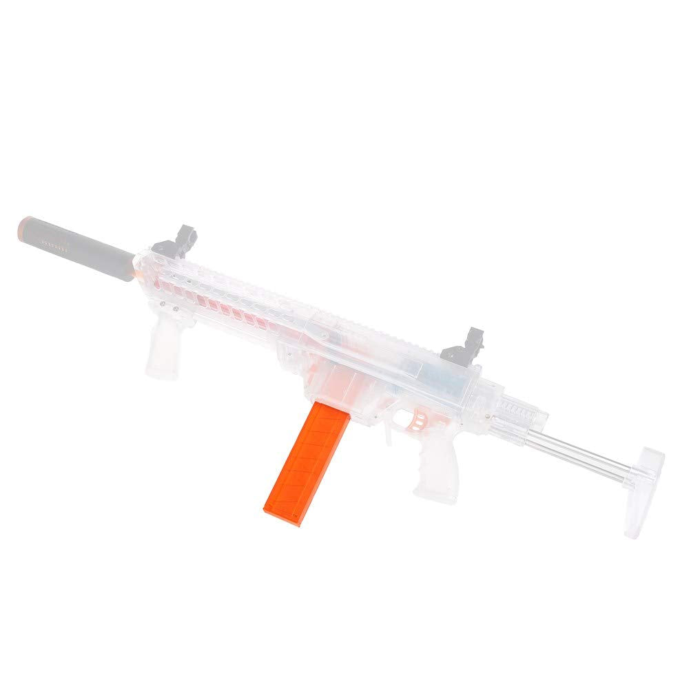 WORKER Talon 15-Dart Short Darts Magazine for Stefan Mod Blasters (Orange)
