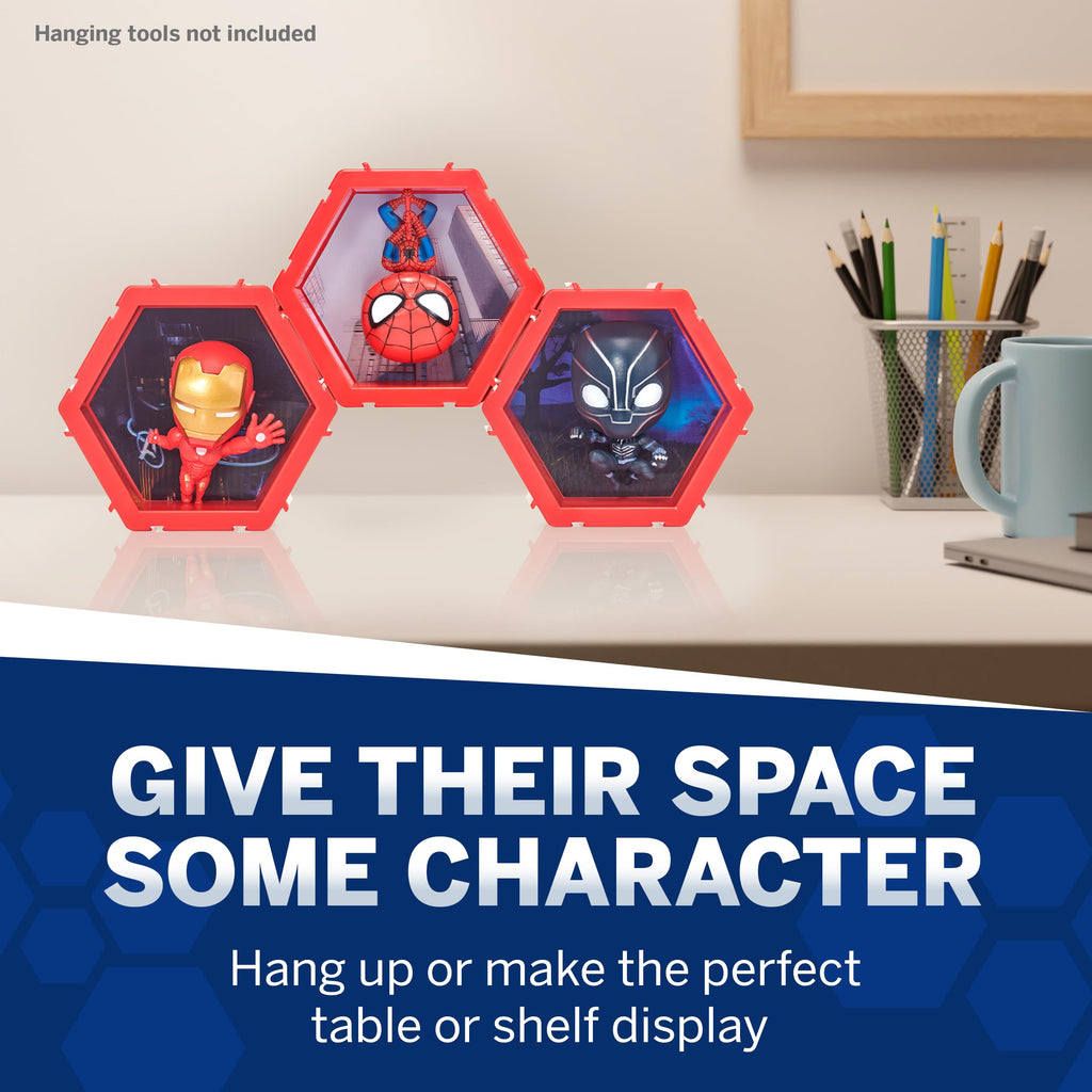 WOW! PODS 4D Marvel Spiderman Bobblehead – Connectable and Collectible Figure with 3D Lenticular Display