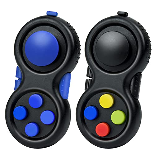 WTYCD Fidget Toy Controller - 8 Fidget Functions with Lanyard for Stress Relief and Focus