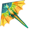 Xida Dragon Kite 55x61 Inch – Easy to Fly for Beginners, Kids, and Adults