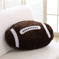 XIZHI 22-Inch Rugby Plush Pillow – Soft, Lightweight, Machine Washable Football Throw Pillow for Kids and Fans