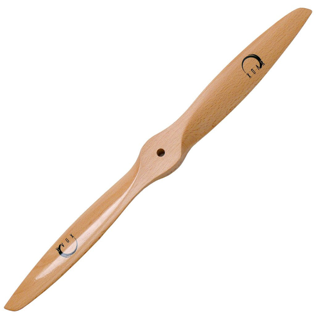 XOAR PJA 9x4 9 Inch 2-Blade Beechwood Propeller for Gas RC Airplanes (Tractor)