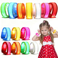 YADIYA 7 Color LED Glow Bracelets – Adjustable Nylon Light Up Party Favors for Kids and Adults