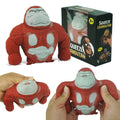 YANZHE Red Squishy Monkey Stress Toy – Soft Stretchable Gorilla for Anxiety Relief, Sensory Play for Kids and Adults