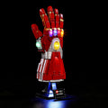 YEABRICKS LED Light Kit for LEGO 76223 Nano Gauntlet - Not Including LEGO Set