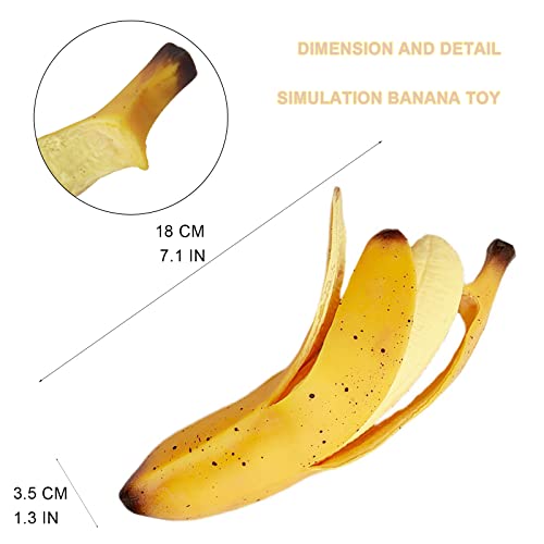 Yellow Banana Squishy Stress Relief Toy – Soft, Scented, Cute Gift for Kids and Adults