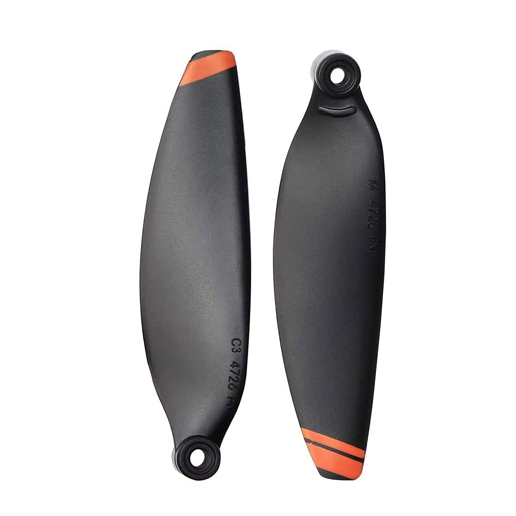 YETEETH 24-Pack Orange Propellers for DJI Mini 2/SE/Mini 4K – Low-Noise Quick-Release Replacement Blades