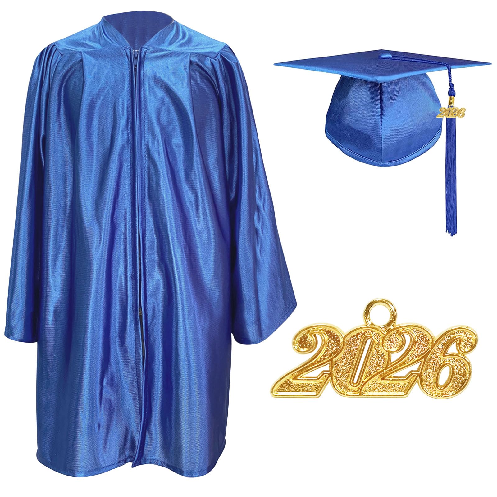YIIOSS Preschool & Kindergarten 2026 Graduation Cap and Gown Set for Toddlers and Kids