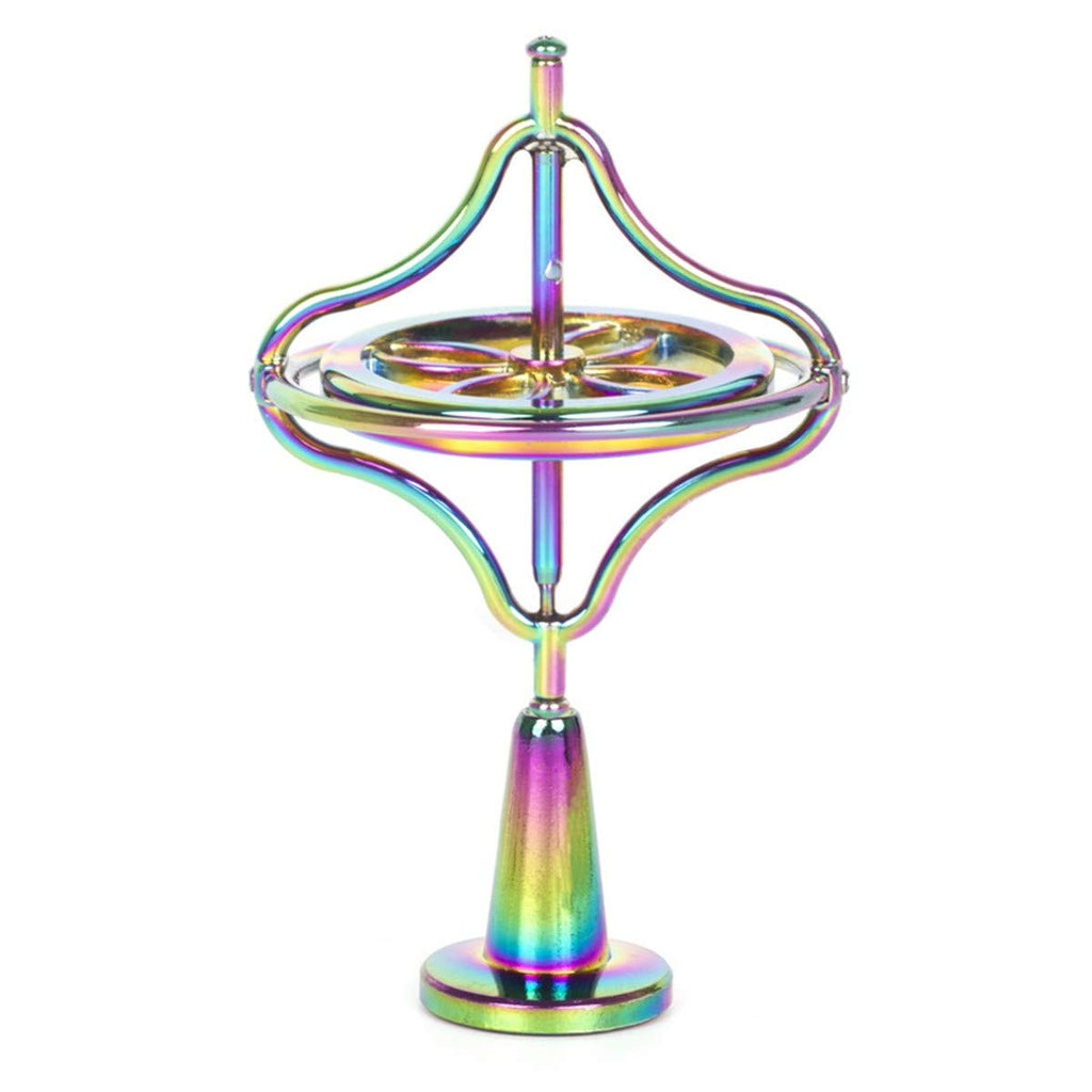 Yiluren Metal Anti-Gravity Gyroscope – Colorful Die-Casting Alloy Spinning Top Toy
