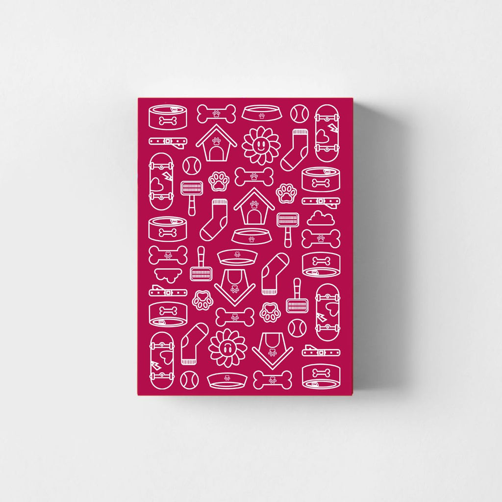 YOCEAN Cat Playing Cards (2 Decks) – 54 Unique Cat Designs per Deck, 3.5 x 4.5 Inches, Pink