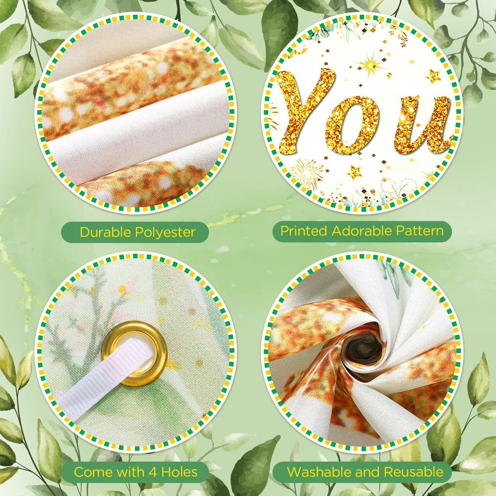Yoirrat Sage Green We Appreciate You Banner Set - 18 Balloons & Yard Sign for Employee Staff Teacher Appreciation Party