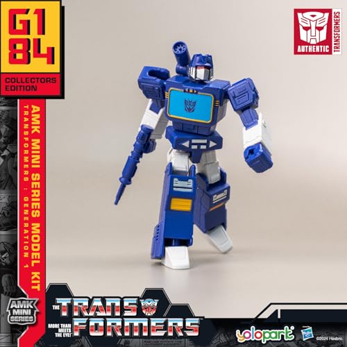 YOLOPARK AMK Mini Soundwave Action Figure – 4.33-Inch Highly Articulated Decepticon Model Kit