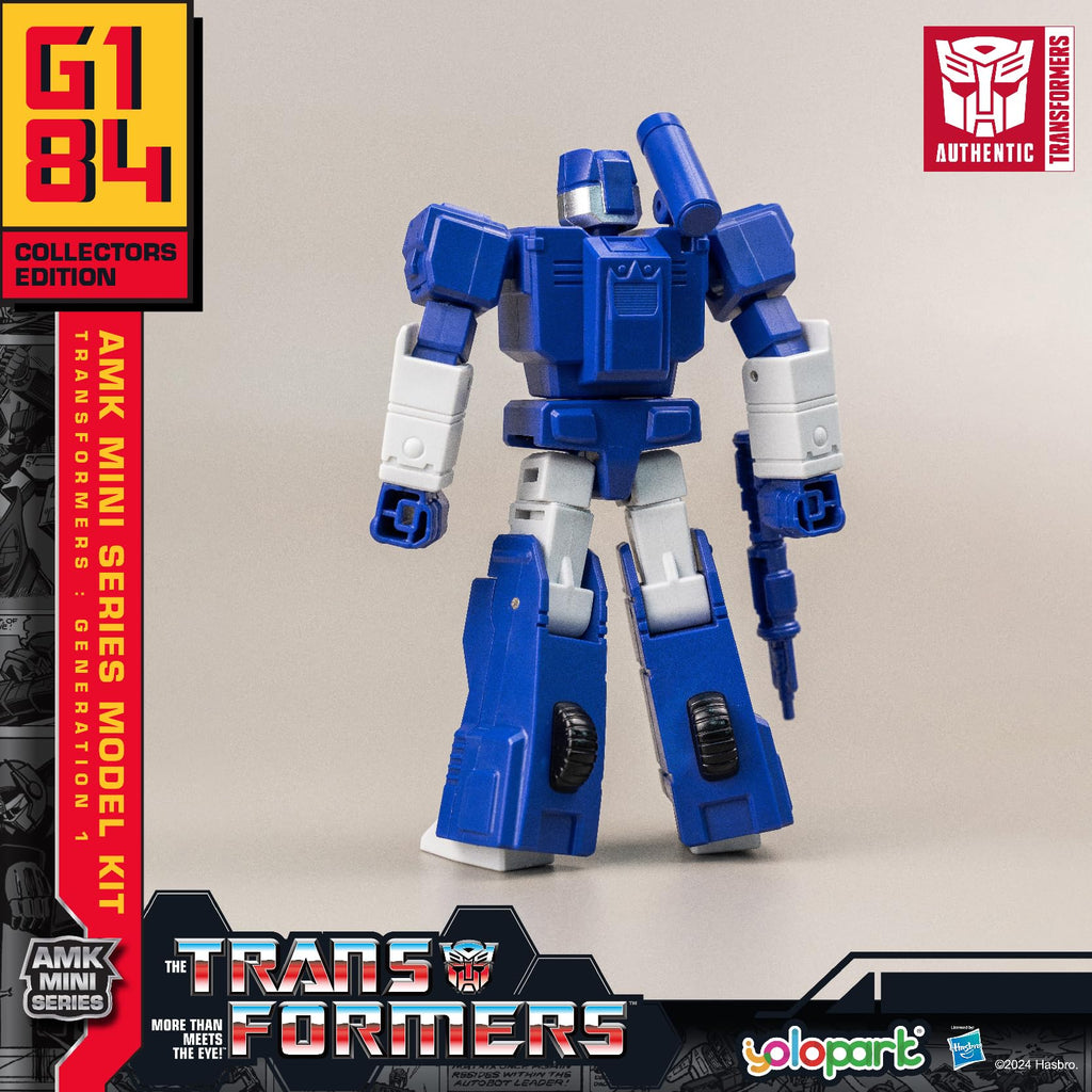 YOLOPARK AMK Mini Soundwave Action Figure – 4.33-Inch Highly Articulated Decepticon Model Kit