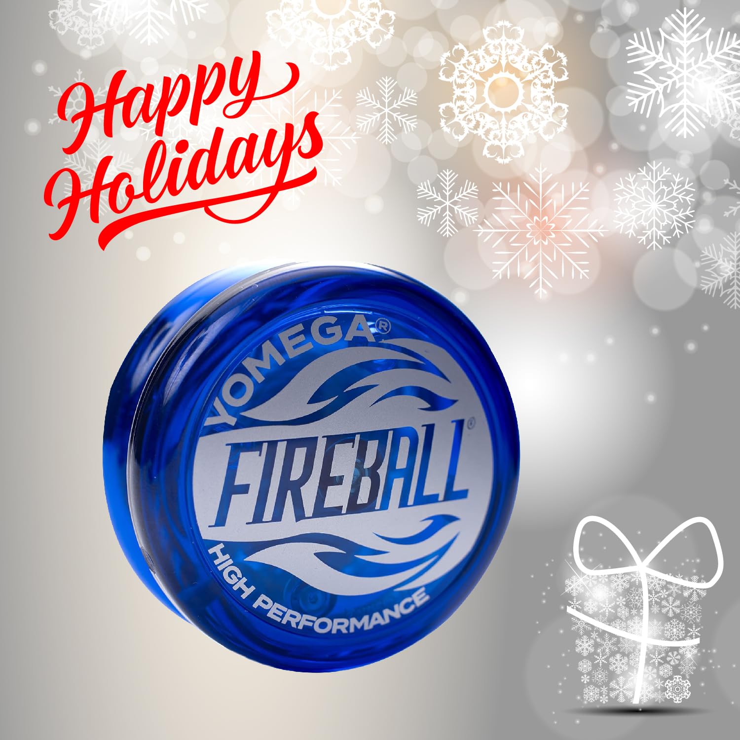 Yomega Fireball YoYo - Responsive Transaxle Yoyo for Intermediate and Advanced Players (Blue)