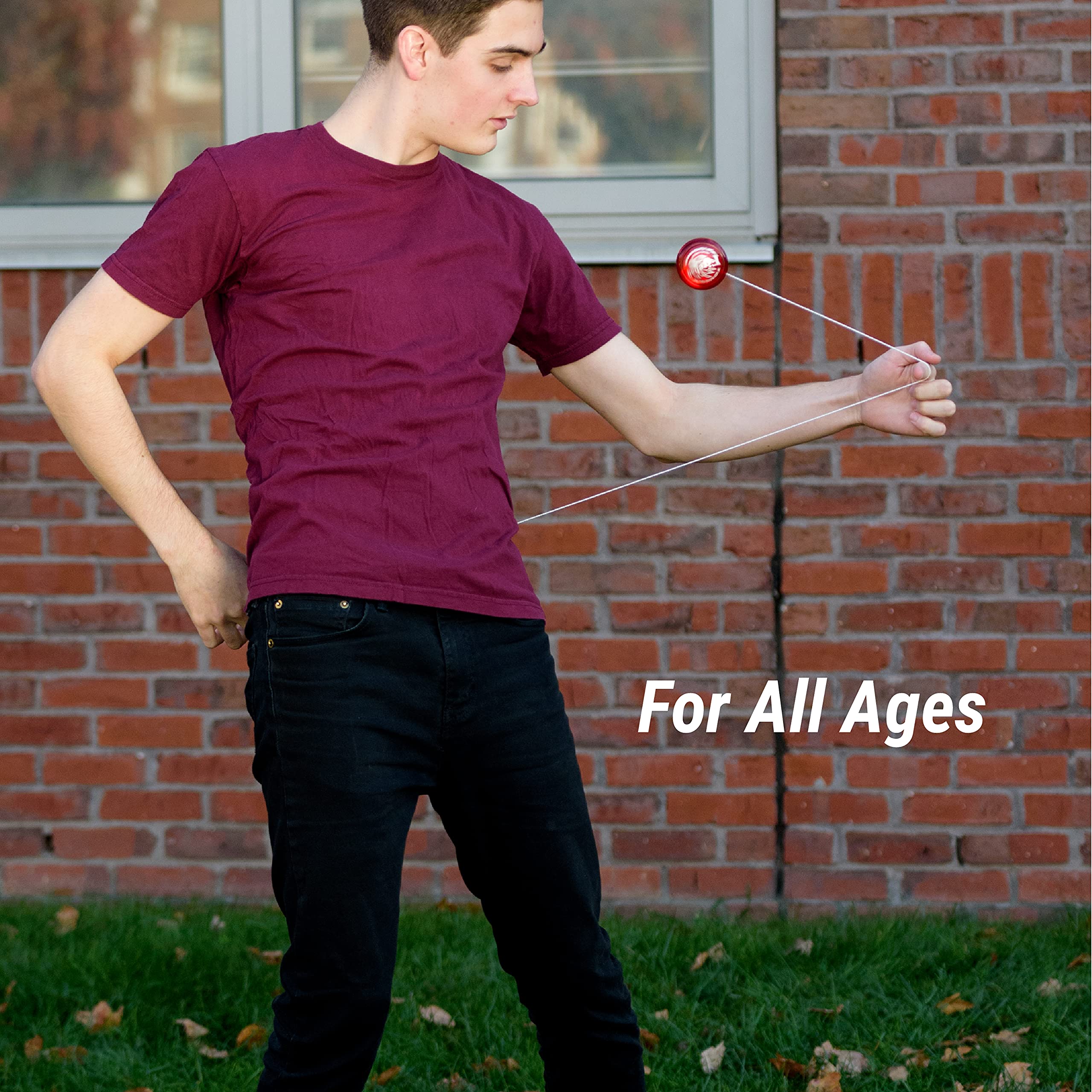 Yomega Fireball YoYo - Responsive Transaxle Yoyo for Intermediate and Advanced Players (Blue)