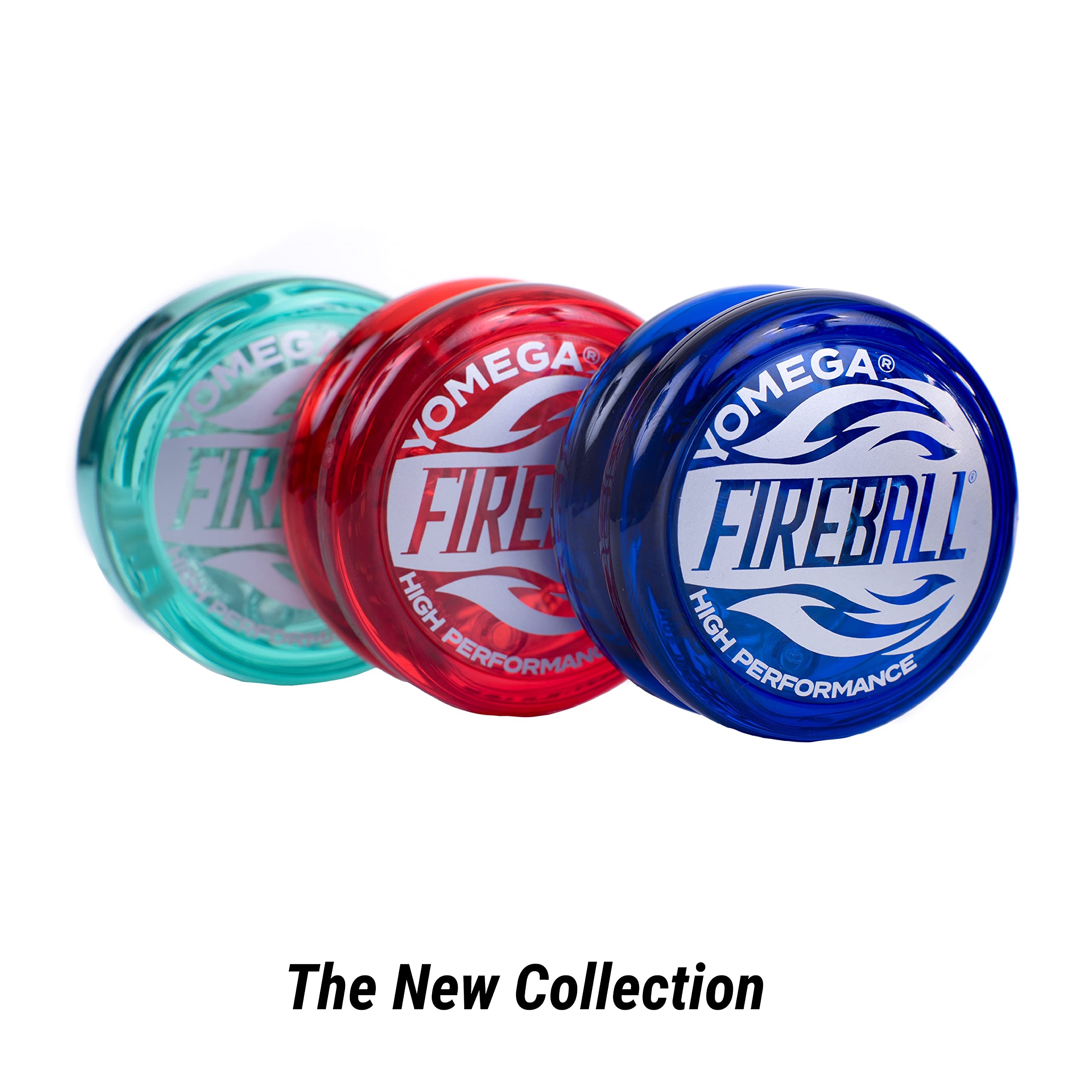 Yomega Fireball YoYo - Responsive Transaxle Yoyo for Intermediate and Advanced Players (Blue)
