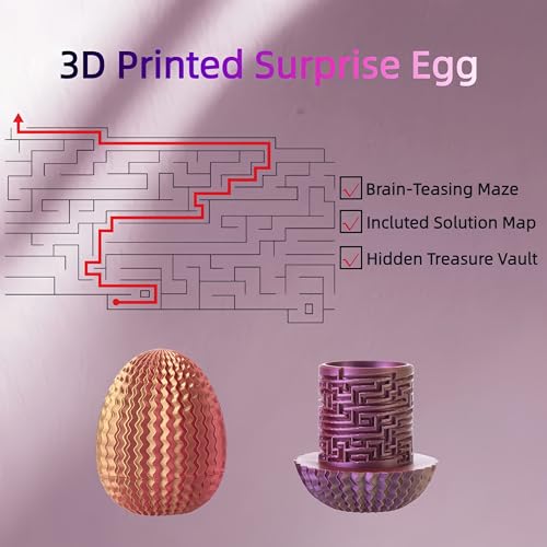 Yonaso Maze Egg Money Puzzle Box – 3D Hidden Compartment Brain Teaser with 4 Logic Challenges