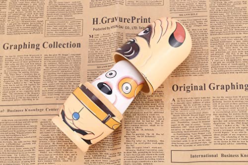 Yoption 6-Piece Handmade Wooden Matryoshka Dolls – Cute Dogs and Animal Nesting Set