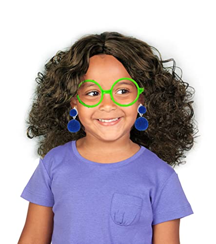 Yosbabe Mirabel Costume Accessories Set for Girls - Bag, Glasses, Headband, Earrings
