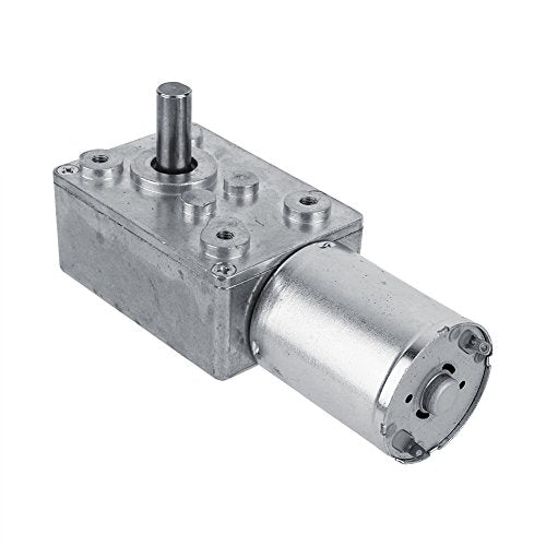 Yosoo DC 12V Turbo Geared Motor – 6 RPM with Self-Lock (Multiple Speed Options)