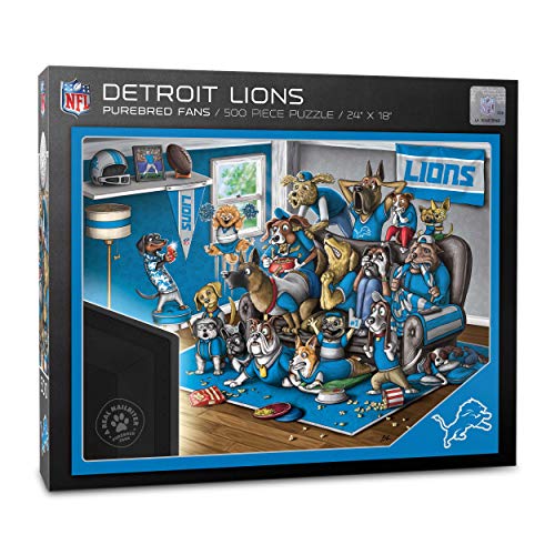 YouTheFan NFL 500-Piece Jigsaw Puzzle – 18x24 Inch Team Logo Puzzle
