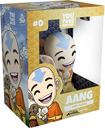 Youtooz Avatar: The Last Airbender Aang Vinyl Figure – 6.3 Inch Collectible with Momo