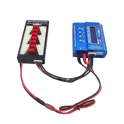 YoWoo Power T Parallel Charging Board for 2S-6S Lipo Batteries – Balance Charging Plate with 80A Copper Foil