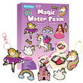 Yrinfay Puffy Paint Kit – Magic 3D Foam Art for Kids, Princess & Unicorn – 15 Pieces