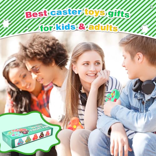 Yrissmiss 3-Pack Quiet Fidget Pads for Adults - Stress Relief Sensory Toys with Clickers, Switches, Sliders & Silent Spinner