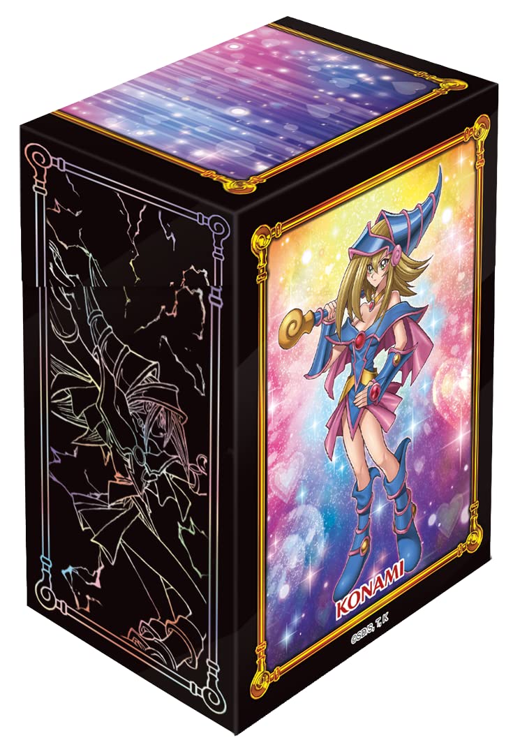Yu-Gi-Oh! Dark Magician Girl Card Case – Official TCG Deck Box (Clear with Dark Tint)