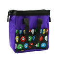 Yuanhe Bingo Dauber Bag – Purple Waterproof Oxford Tote with 6 Pockets