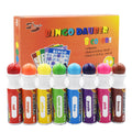 Yuanhe Bingo Daubers Dot Markers - 8 Pack Mixed Colors, Quick-Drying Non-Toxic Ink for Kids