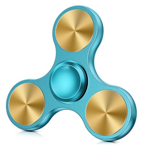 ZCDXDP Metal Silent Fidget Spinner – Durable, 3-8 Min Spin, Stress & Anxiety Relief for Adults and Kids