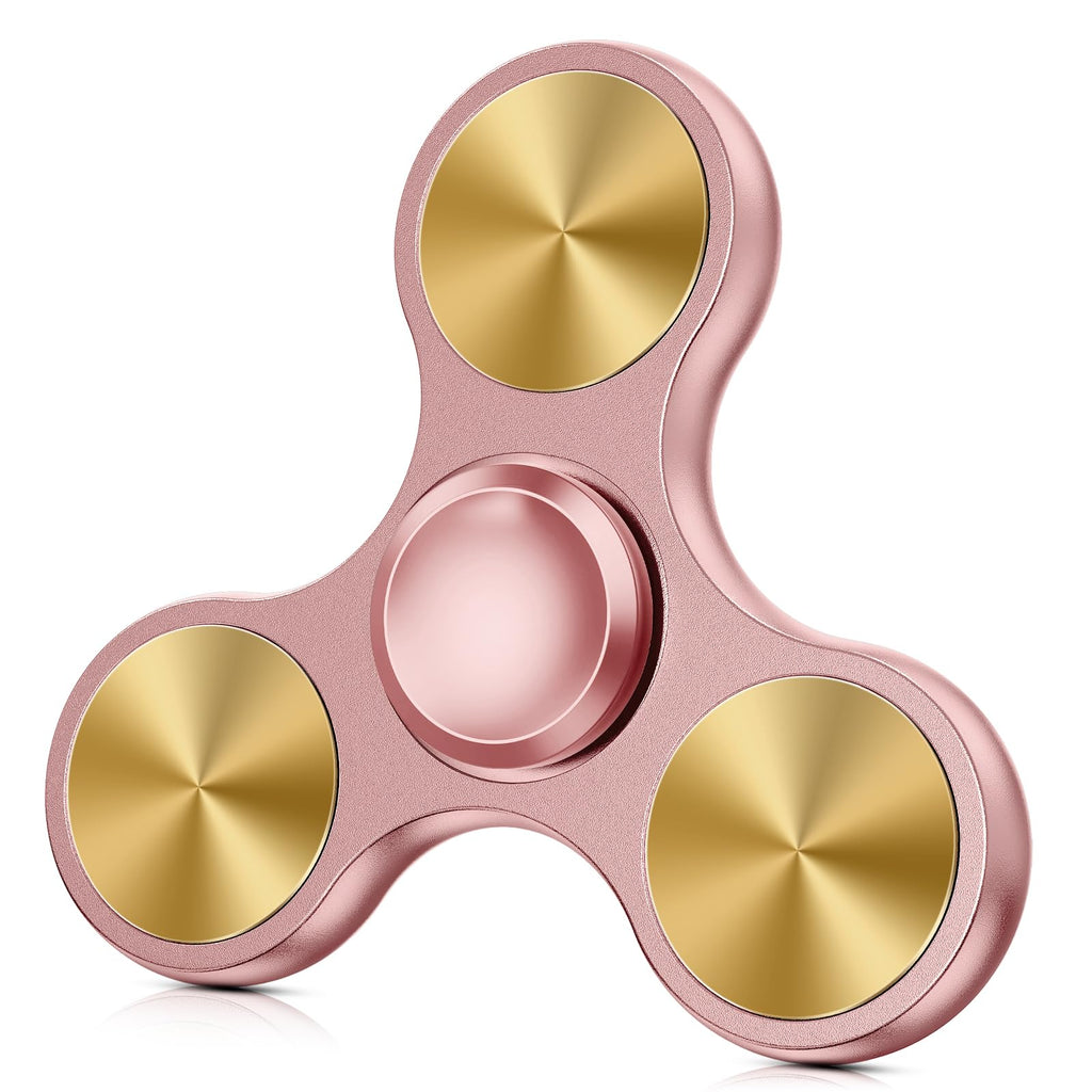 ZCDXDP Metal Silent Fidget Spinner – Durable, 3-8 Min Spin, Stress & Anxiety Relief Toy for Adults & Kids