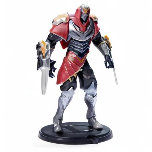 Zed 6-Inch League of Legends Collectible Action Figure with Premium Details & 2 Shuriken Weapons