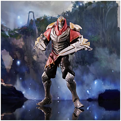 Zed 6-Inch League of Legends Collectible Action Figure with Premium Details & 2 Shuriken Weapons
