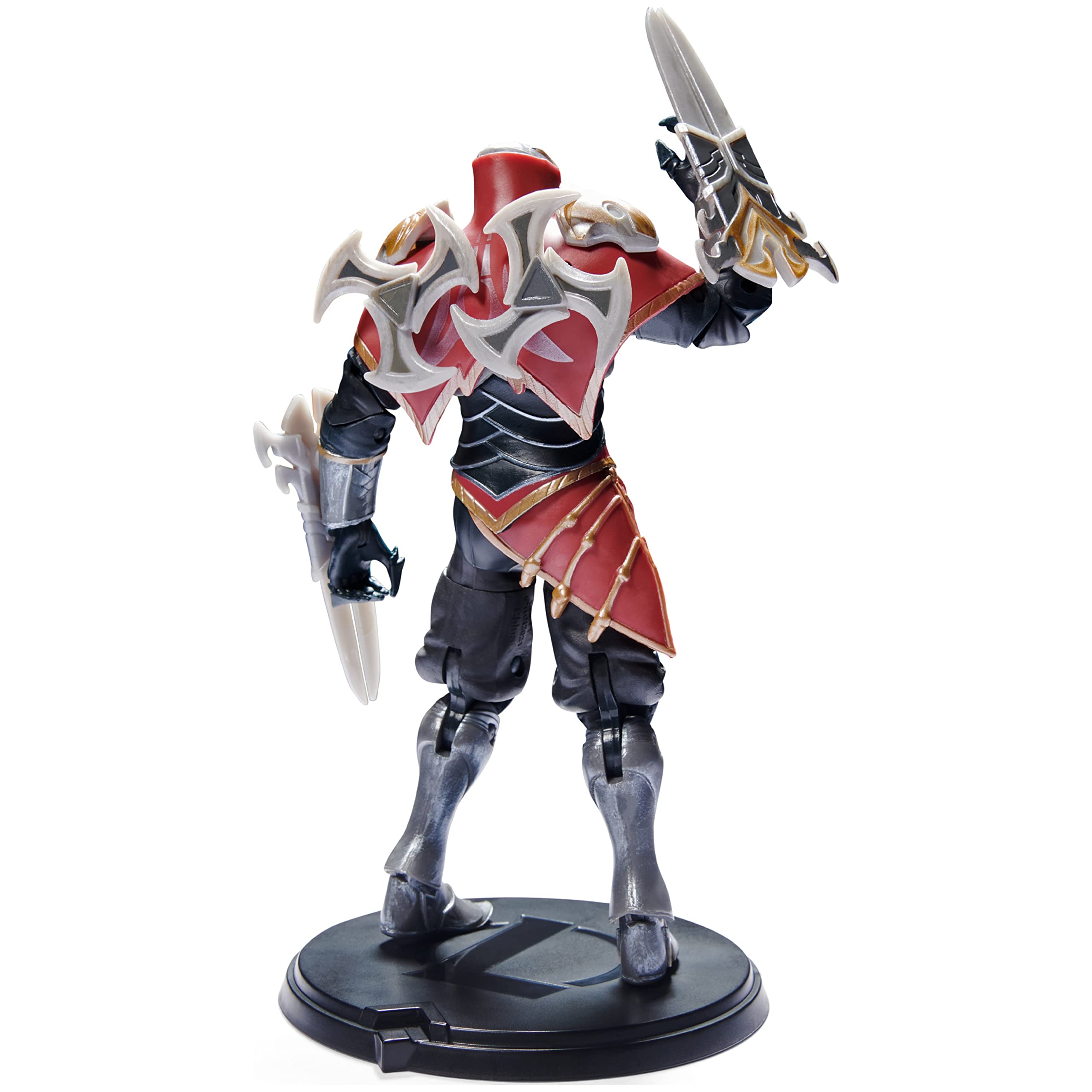 Zed 6-Inch League of Legends Collectible Action Figure with Premium Details & 2 Shuriken Weapons