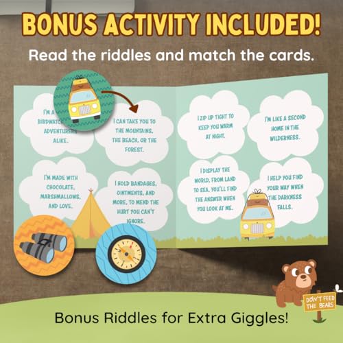 Zicster Memory Matching Game for Kids Ages 4-8 – Fun Preschool Board Game with Portable Cards