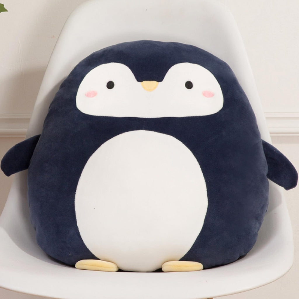 Zielind 8-Inch Penguin Plush Pillow – Soft Short Plush Stuffed Animal Toy for Kids