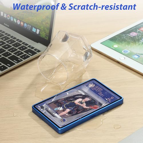 ZINHO Blue Aluminum Alloy Magnetic Graded Card Case – 35PT PSA/CGC/CSG/AGS with UV Protection