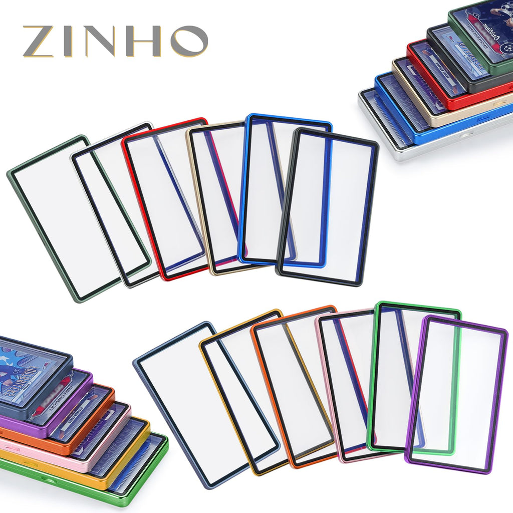 ZINHO Blue Aluminum Alloy Magnetic Graded Card Case – 35PT PSA/CGC/CSG/AGS with UV Protection